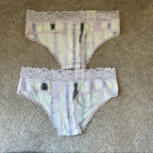 NWT Auden Cotton Blend Cheeky Panties Size Small 4-6